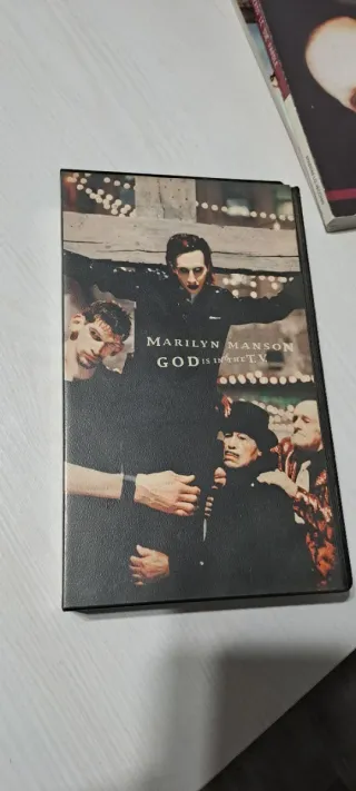 Lotto Marilyn Manson Libri DVD Vhs