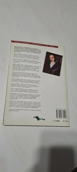 Lotto Marilyn Manson Libri DVD Vhs