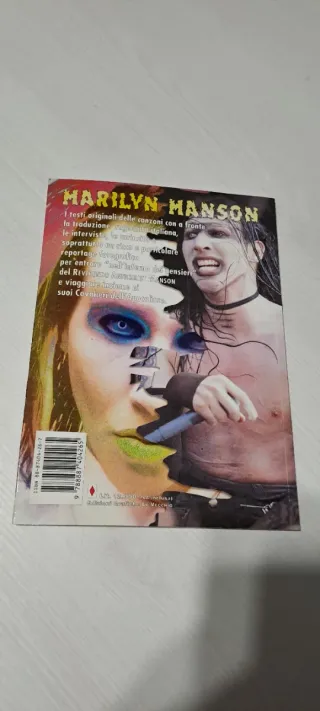 Lotto Marilyn Manson Libri DVD Vhs
