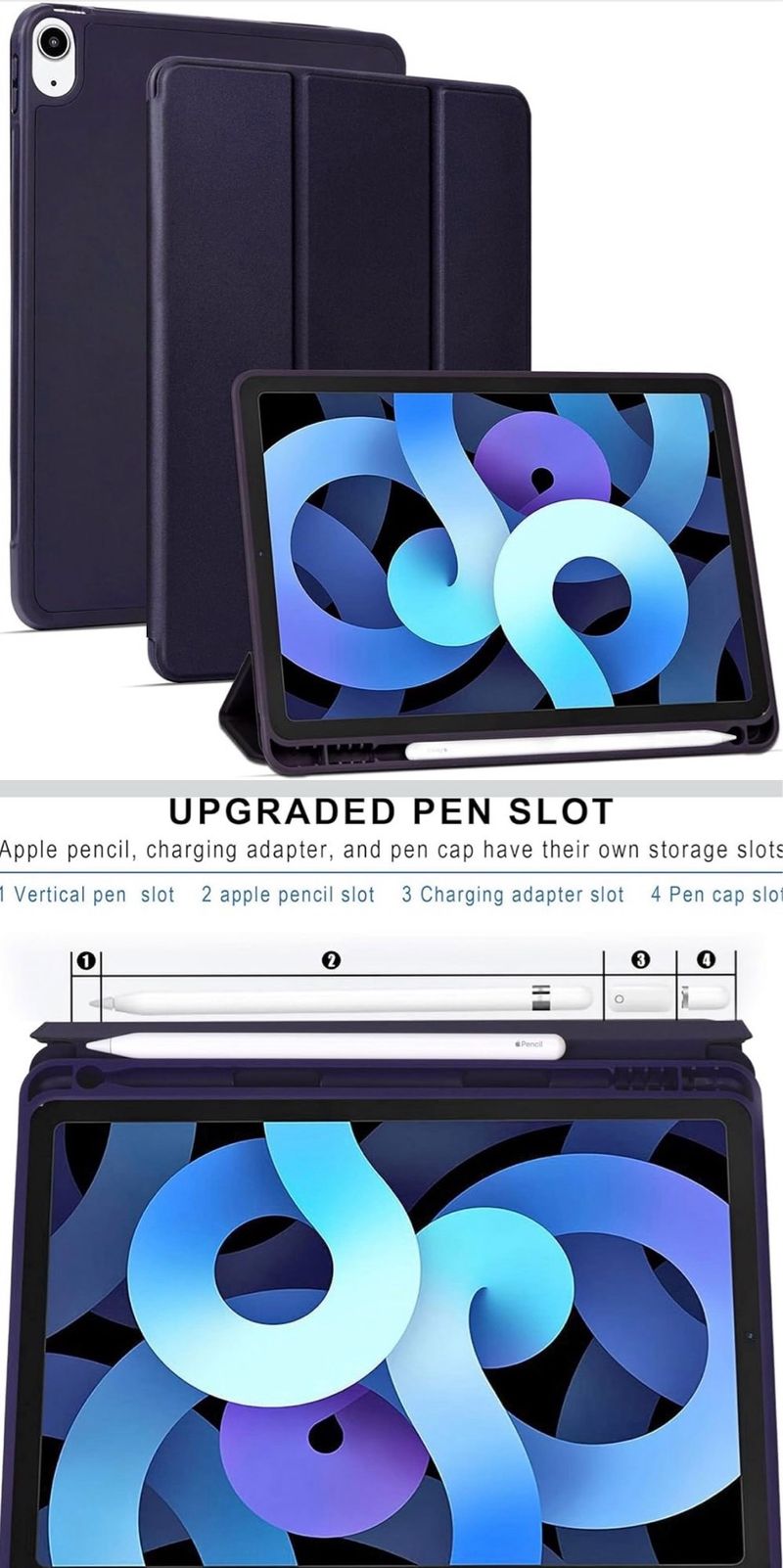 Funda iPad Air 6ª Gen con Porta Lápiz