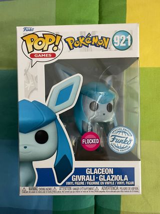 Funko Pop Glaceon #921 Pokémon Flocked
