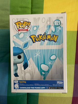Funko Pop Glaceon #921 Pokémon Flocked