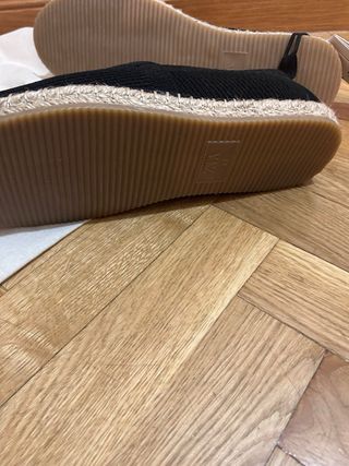 Alpargatas Zara Tejido Punto Talla 42