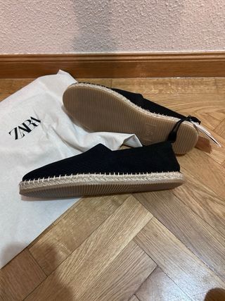 Alpargatas Zara Tejido Punto Talla 42