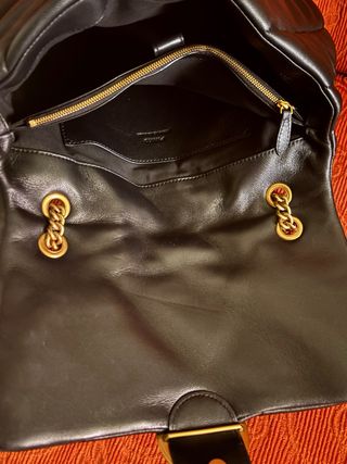 Borsa Pinko Nera con Dettagli Oro