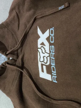 Sudadera unisex Fox Riders Co. Marrón