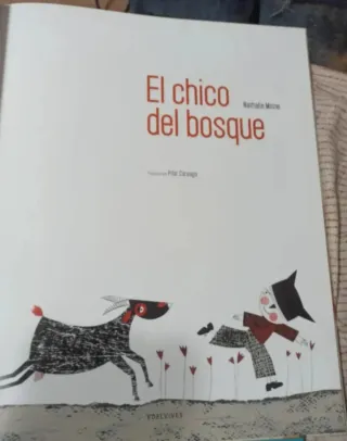 El chico del bosque álbum ilustrado