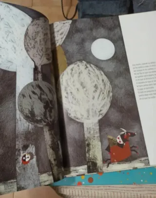 El chico del bosque álbum ilustrado