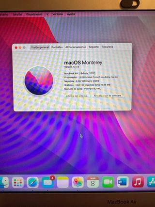 MacBook Air 13” Plata