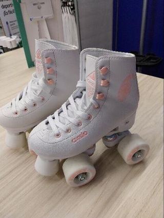 Patines oxelo roller artístico quad 100