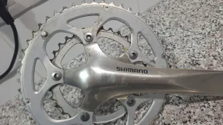 Bielas Shimano y Pedales Ciclismo