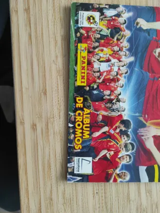 Álbum Panini Selección Española 2009 a por ellos