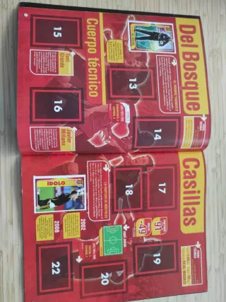 Álbum Panini Selección Española 2009 a por ellos