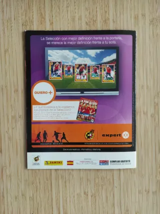 Álbum Panini Selección Española 2009 a por ellos