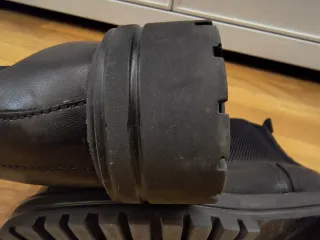 Scarpe stivaletto Beatles Chelesea pelle nero 41