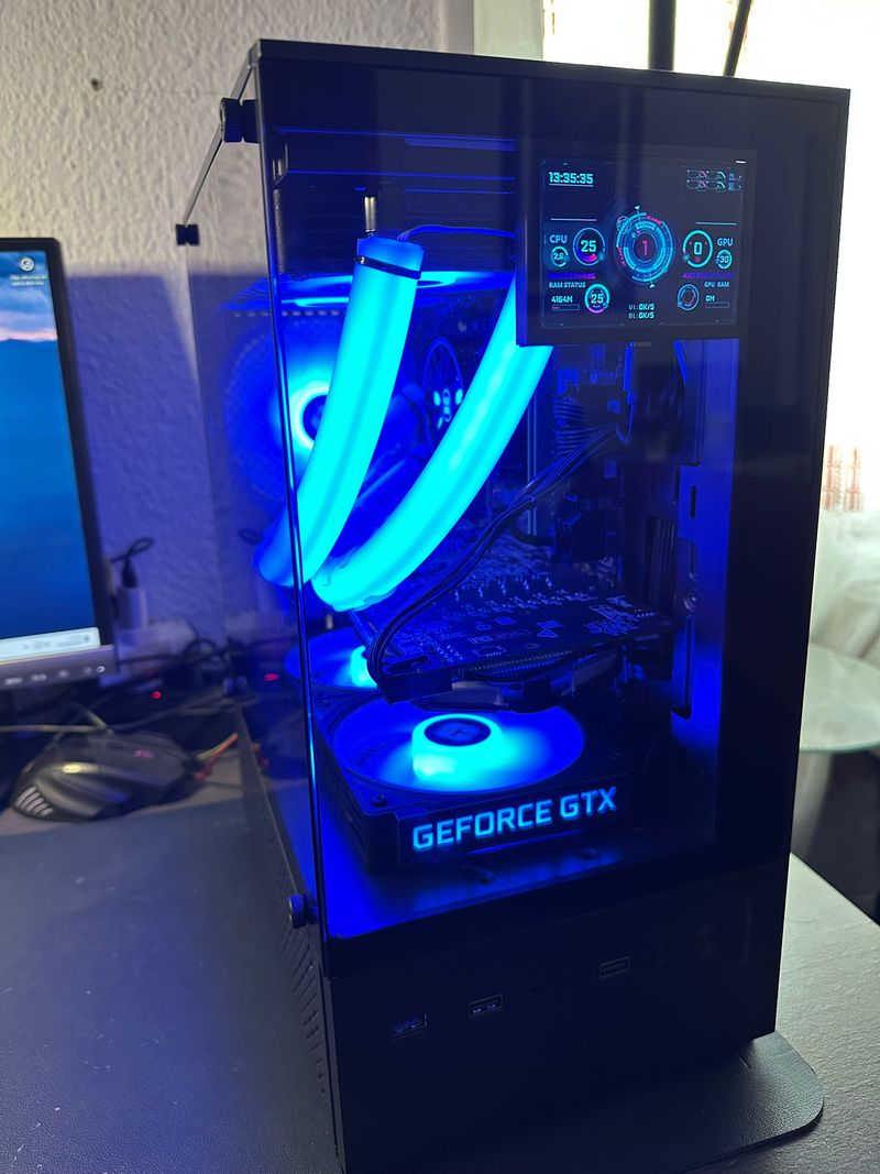 PC i7 7700 16Gb RAM 8Gb GRAFICA SSD afbeelding 7
