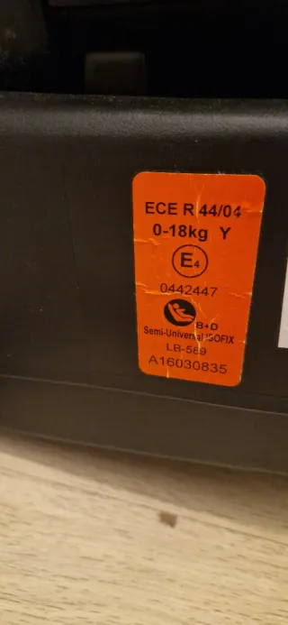 Silla coche Chipolino 0-18 meses