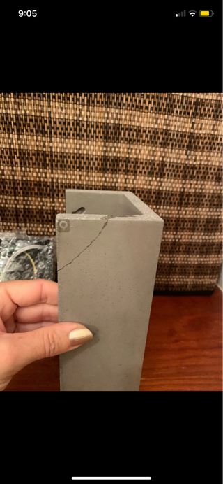 Lámpara/Aplique Hormigón Gris