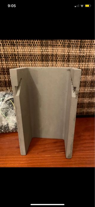 Lámpara/Aplique Hormigón Gris