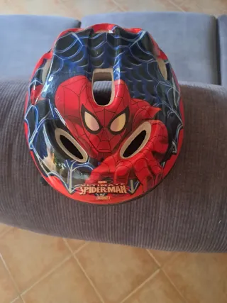 Casco de bicicleta Spiderman
