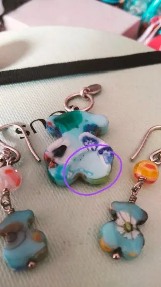 Conjunto Tous Murano y Plata