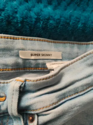 Pantalón vaquero Skinny azul