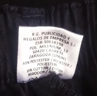 Pantalón Cargo Azul Marino