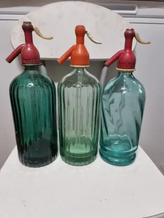 Lote 8 Sifones Antiguos