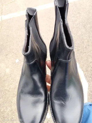 Stivali Chelsea neri donna