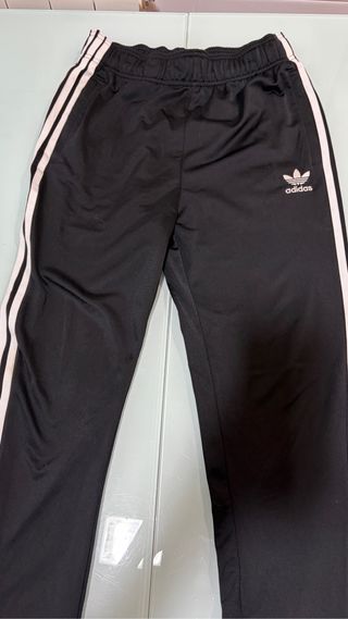 pantalón chandal t.13-14 adidas negro