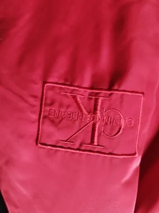 Plumífero Calvin Klein Rojo Talla S