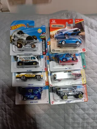 Lote Hot Wheels y Matchbox