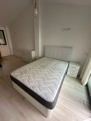 Canapé y colchón cama