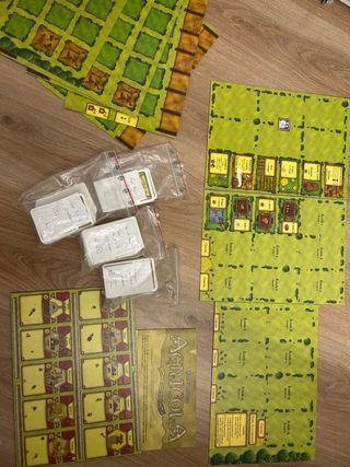 Juego de mesa Agricola incompleto