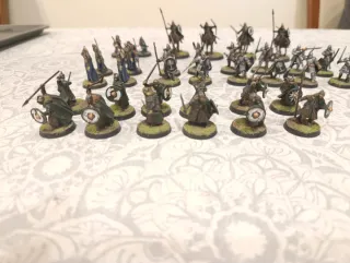 Lote figuras Señor de los Anillos ESDLA