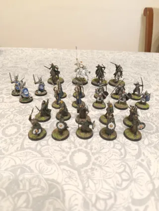 Lote figuras Señor de los Anillos ESDLA