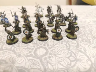 Lote figuras Señor de los Anillos ESDLA