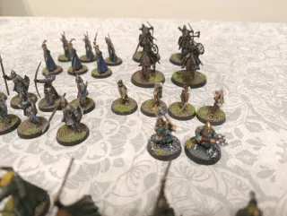 Lote figuras Señor de los Anillos ESDLA