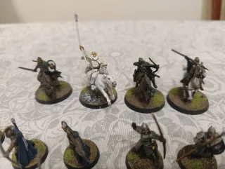 Lote figuras Señor de los Anillos ESDLA