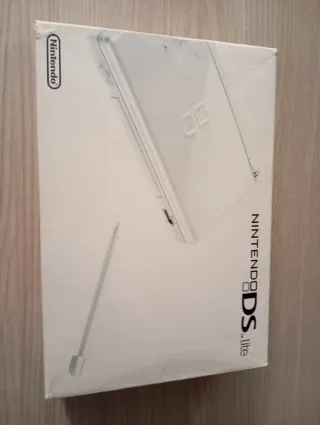 Nintendo DS Lite Bianco con Scatola e Libretti