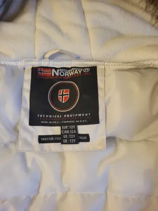 Chaqueta de esquí Geographical Norway 10-12 años