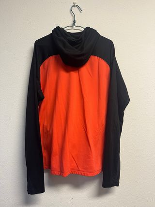 Sudadera Nike Dri-Fit Naranja y Negra