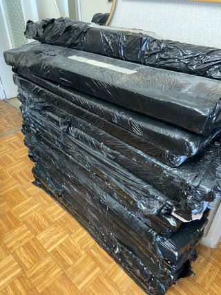 6 Puertas Madera y suelo a juego