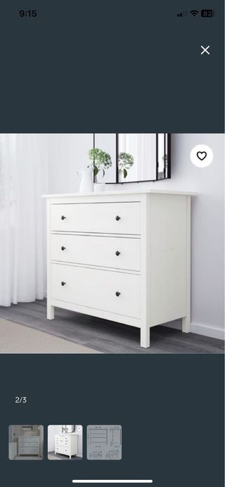 Cómoda Ikea Blanca Madera