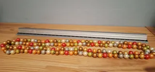 Collar de perlas multicolor