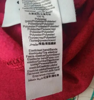 Felpa tecnica Quechua rossa taglia XS/S