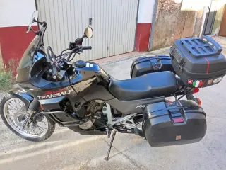 Honda Transalp 600 Negra/Gris