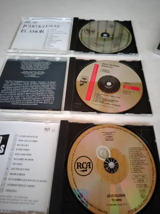 Lote cds Julio Iglesias