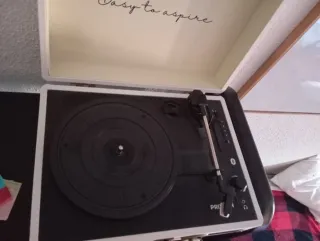 Tocadiscos Prixton Blanco y Negro