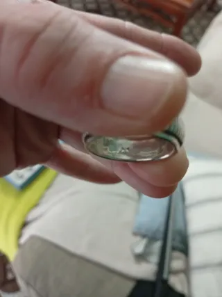 Anillo Caballero Plata Talla 24